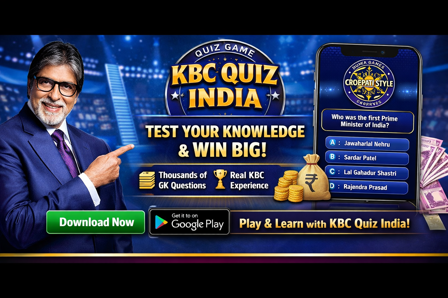 KBC Quiz India – Complete Guide, Gameplay, Features, Tips aur Download Information
