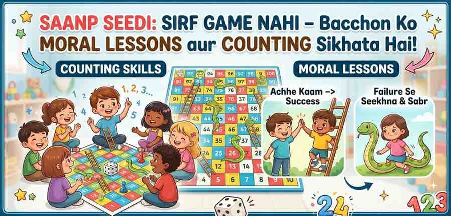 Saanp Seedi: Complete 2025 Guide – Moral Lessons aur Counting Sikhne ka Easy Tarika