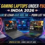 Best Gaming Laptops Under ₹80,000