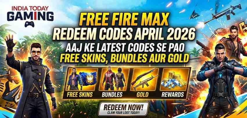 Free Fire MAX Redeem Codes April 2026